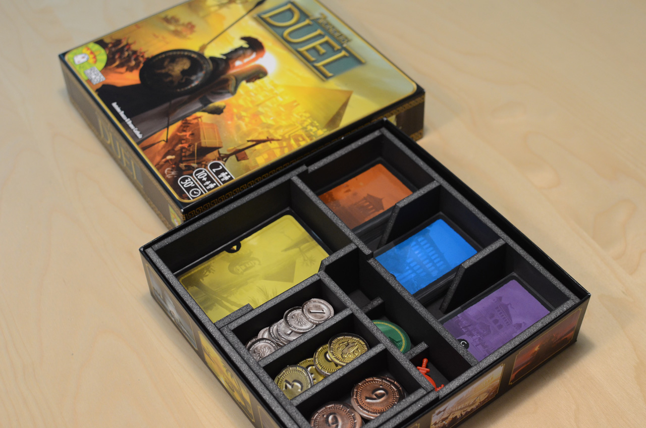 七大奇蹟對決-質感桌遊收納盒 7 Wonders:Duel Insert