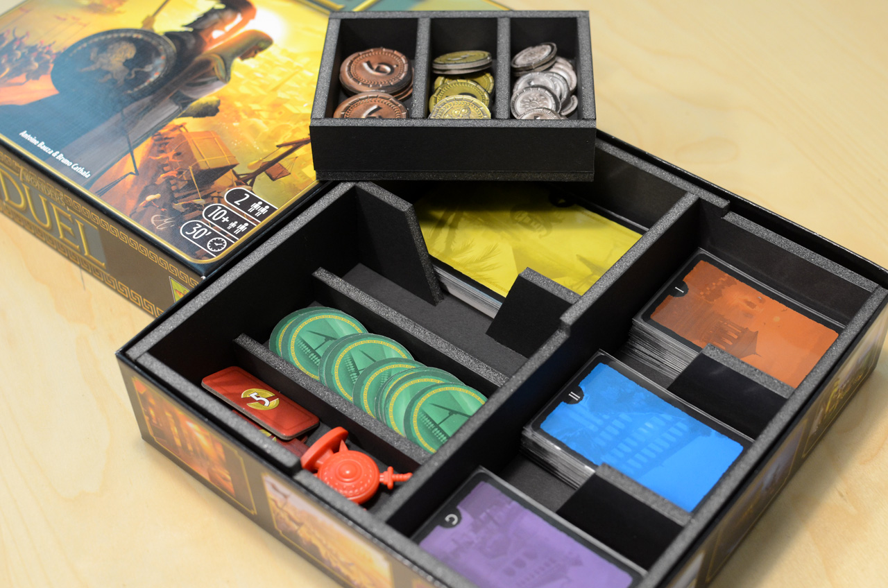 七大奇蹟對決-質感桌遊收納盒 7 Wonders:Duel Insert