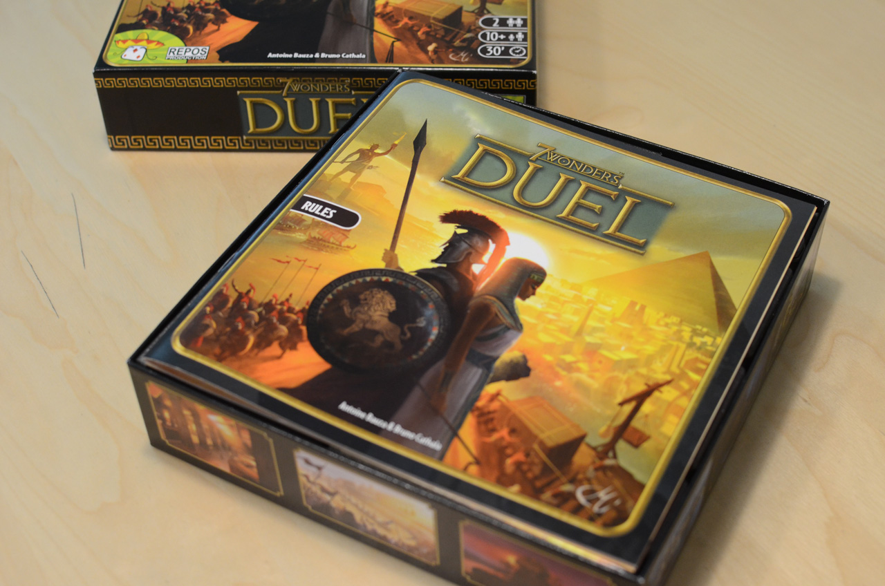 七大奇蹟對決-質感桌遊收納盒 7 Wonders:Duel Insert