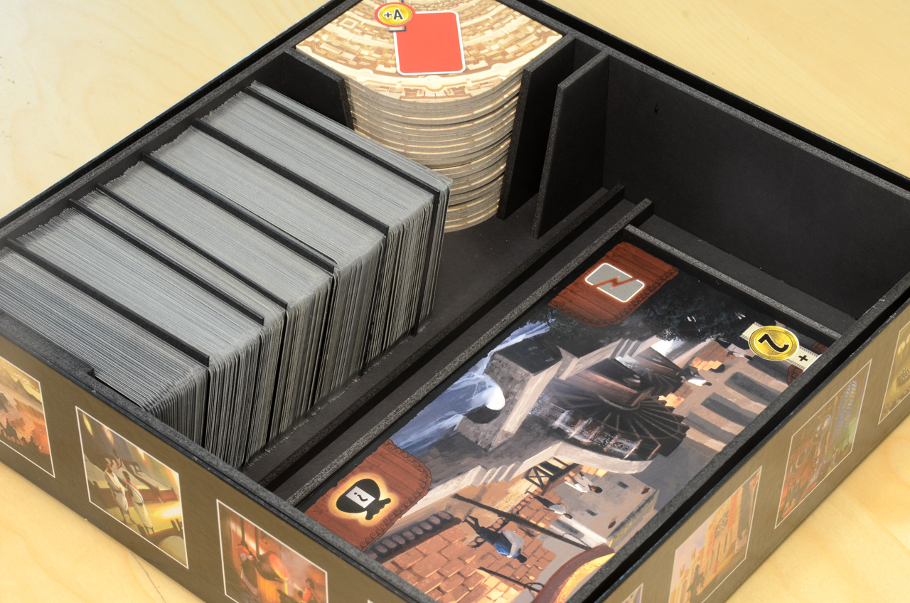 七大奇蹟+領袖+城市+通天塔 手工質感收納盒 7 Wonders Insert