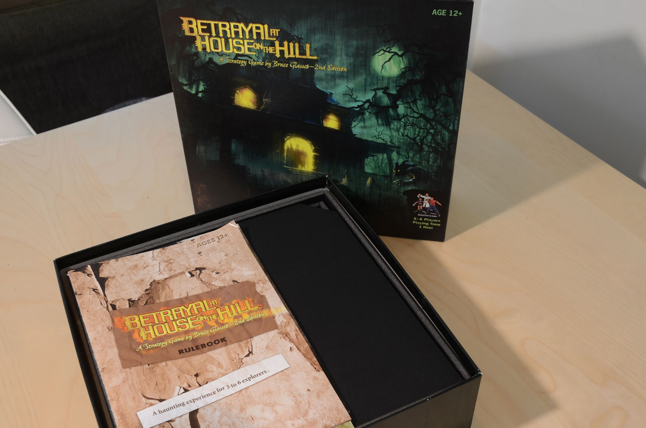 山中小屋質感手工收納盒 Betrayal at House on the Hill Insert