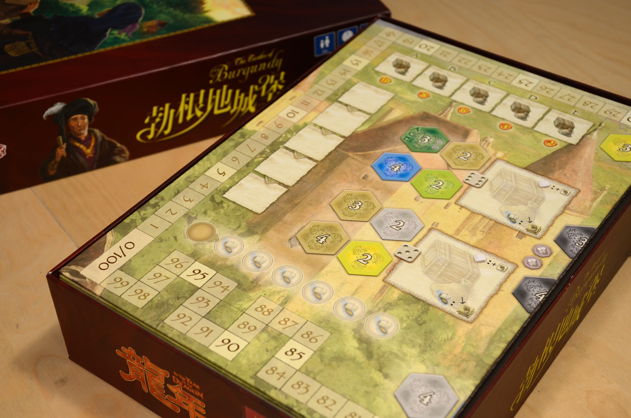 勃根地城堡 The Castles of Burgundy 質感桌遊收納盒