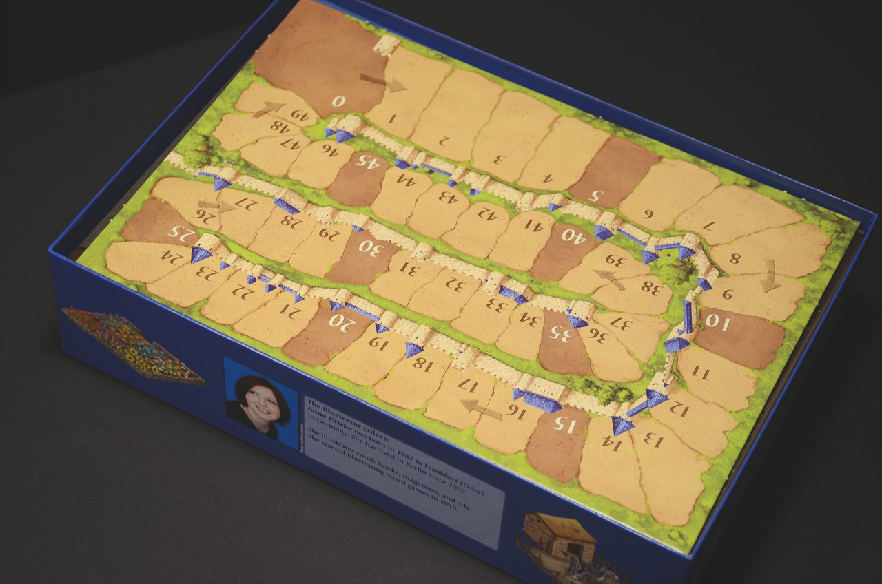 卡卡頌 Carcassonne 烏鴉盒子木製桌遊收納盒