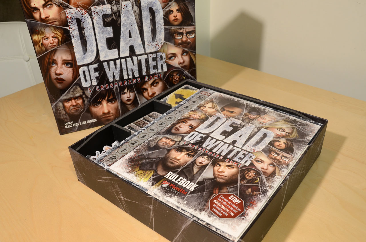 死亡寒冬(絕命寒冬)Dead of Winter 質感手工桌遊收納盒