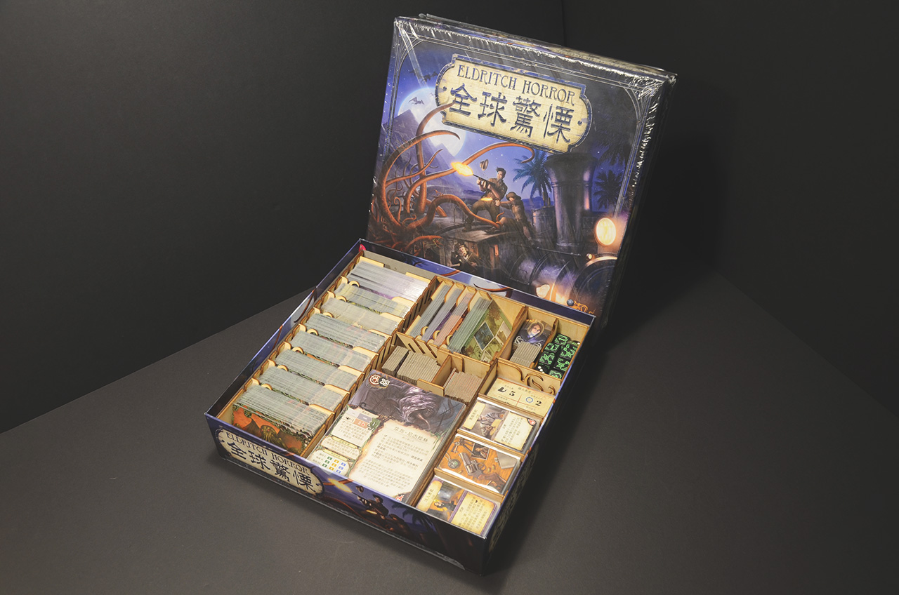 全球驚慄 Eldritch Horror 烏鴉盒子桌遊收納盒