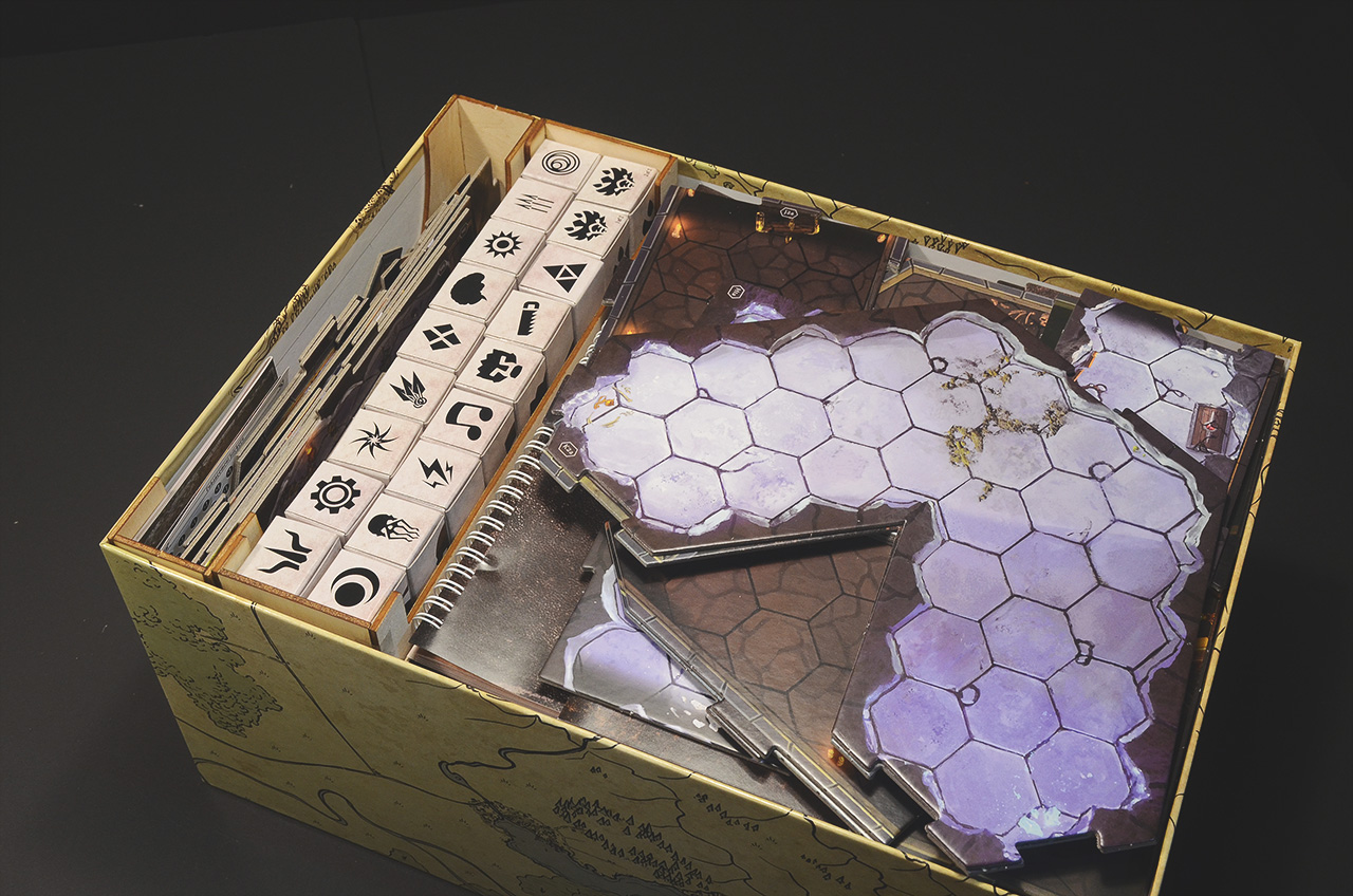 黯淡港灣 Gloomhaven 烏鴉盒子桌遊收納盒