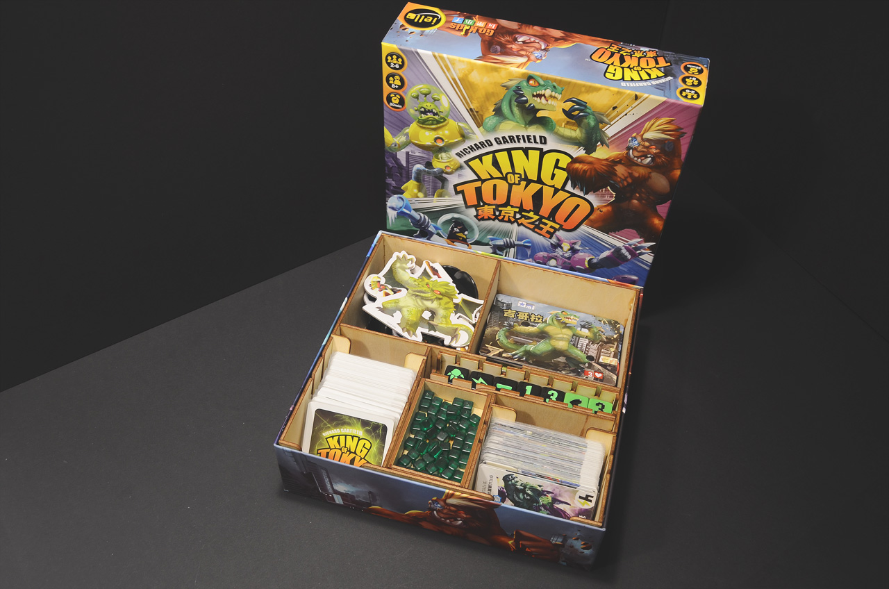 東京之王 King of Tokyo 烏鴉盒子桌遊收納盒