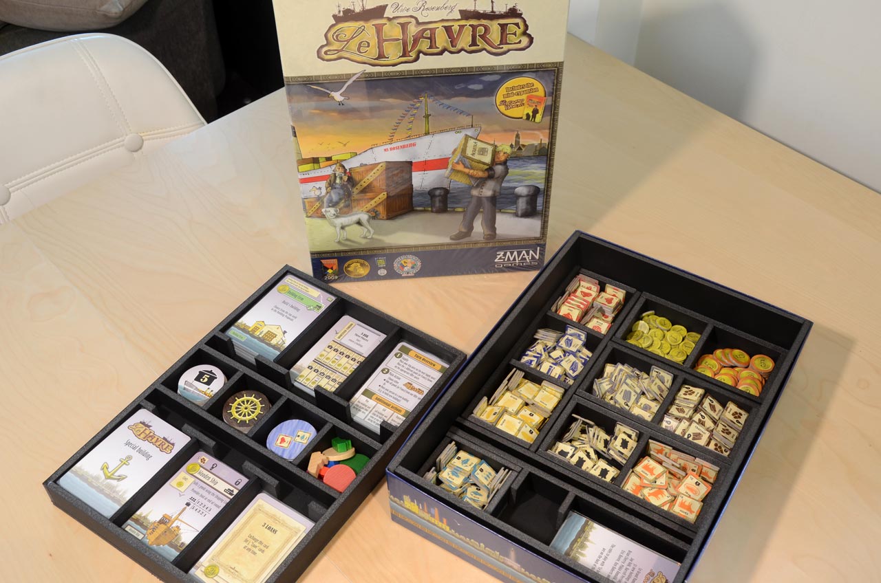 港都情濃 Le Havre-質感桌遊收納盒