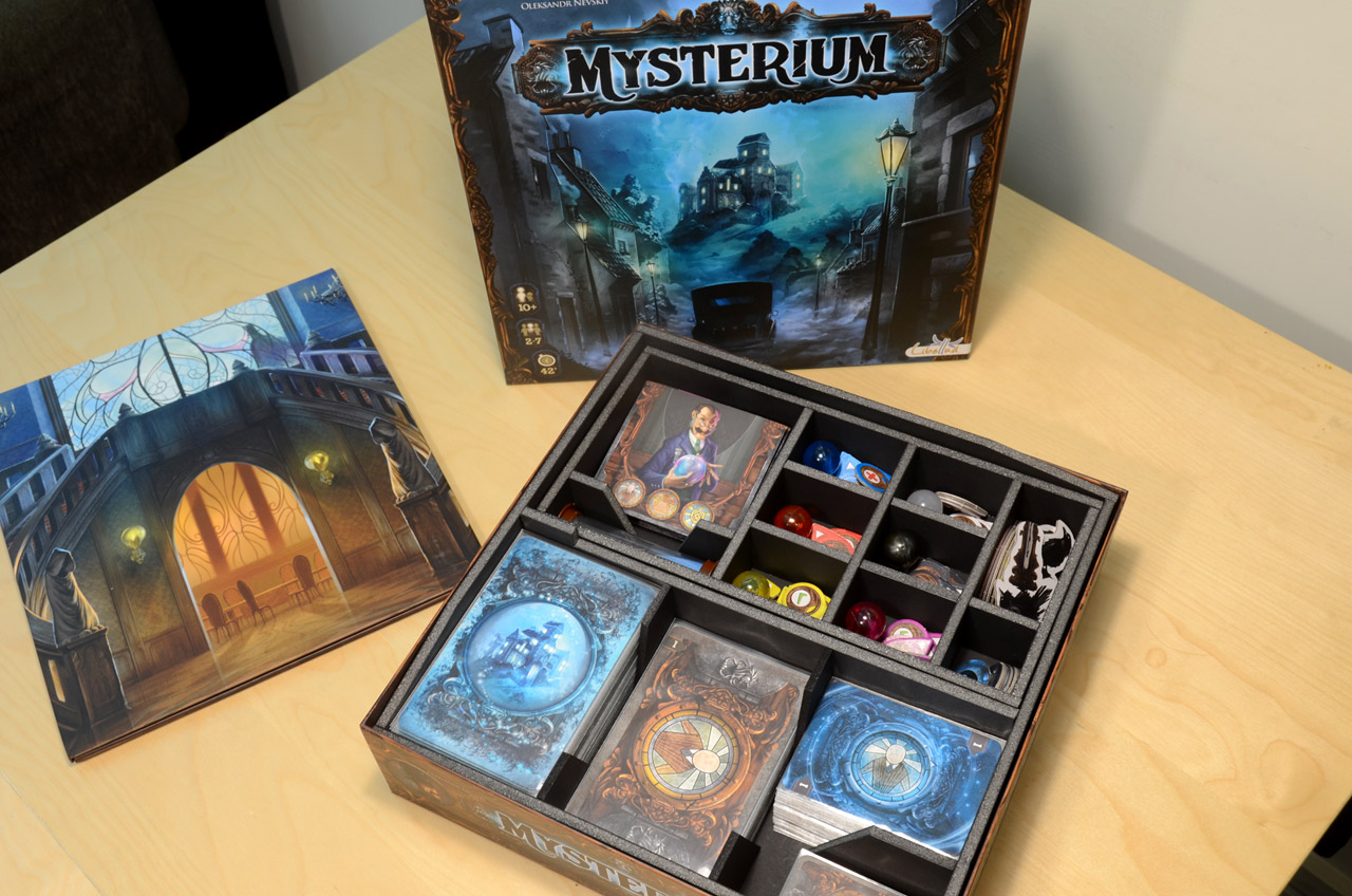 詭秘莊園(豪宅詭秘)Mysterium 手工桌遊收納盒