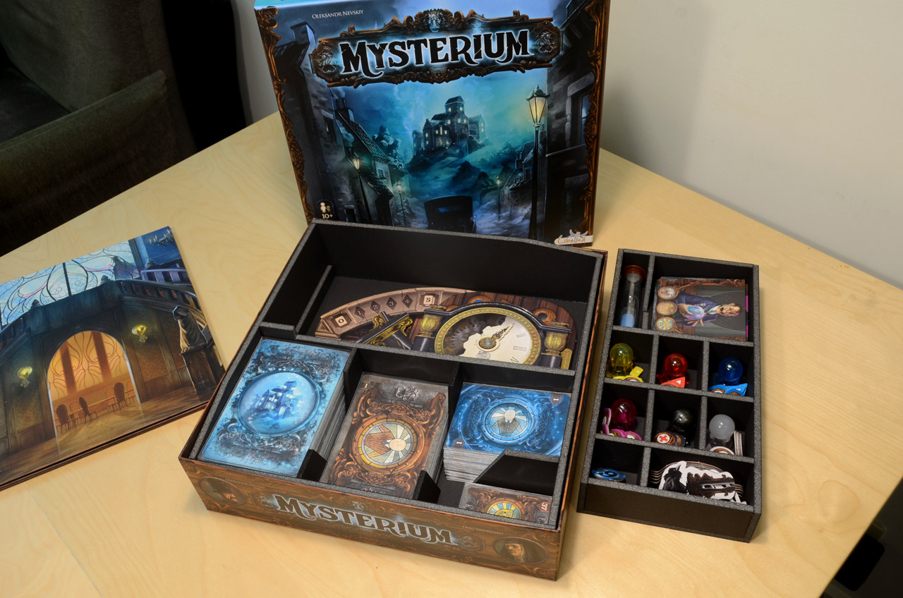 詭秘莊園(豪宅詭秘)Mysterium 手工桌遊收納盒