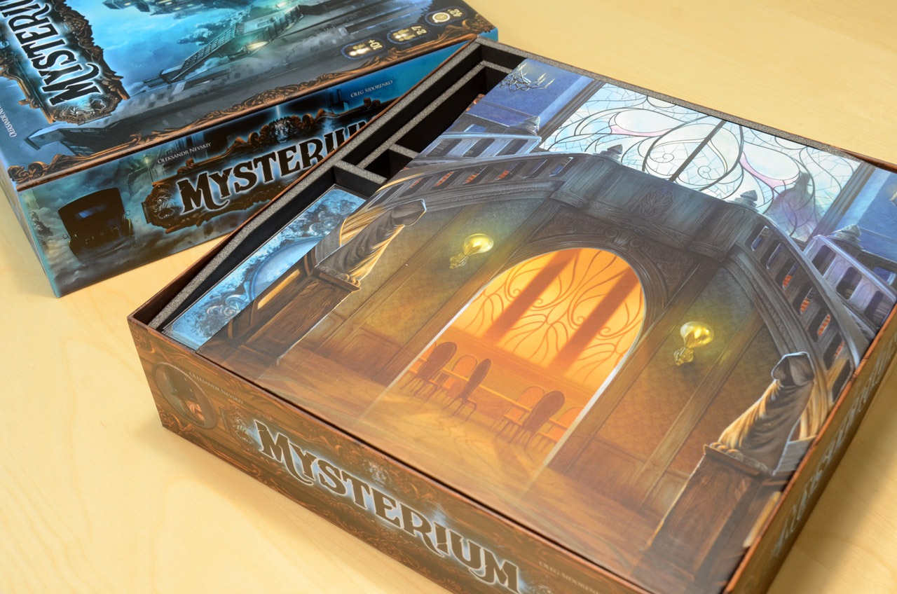 詭秘莊園(豪宅詭秘)Mysterium 手工桌遊收納盒