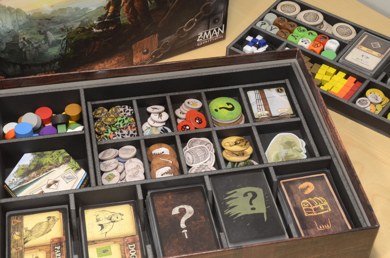 Robinson Crusoe 魯賓遜漂流記 手工桌遊收納盒