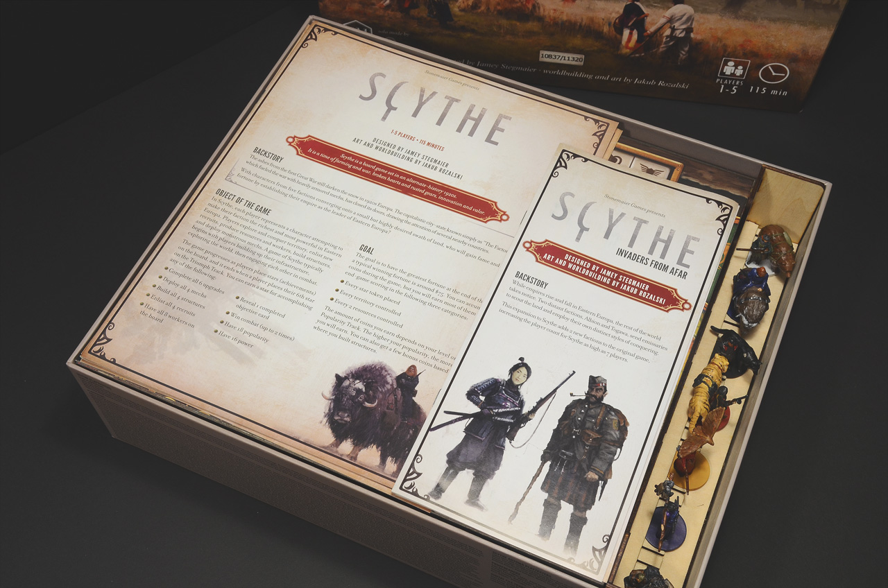 鐮刀戰爭(戰鐮)Scythe烏鴉盒子木製桌遊收納盒