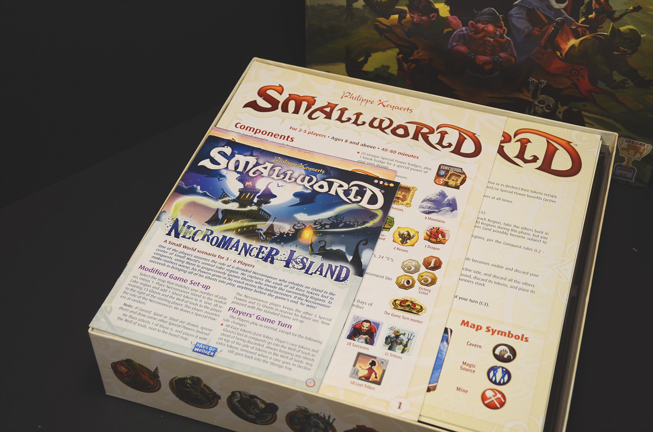 小世界 Small World 烏鴉盒子木製桌遊收納盒