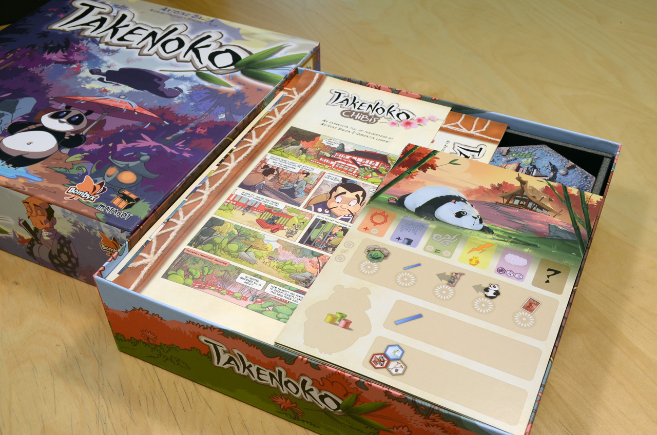 御竹園Takenoko 烏鴉盒子風扣板桌遊收納盒