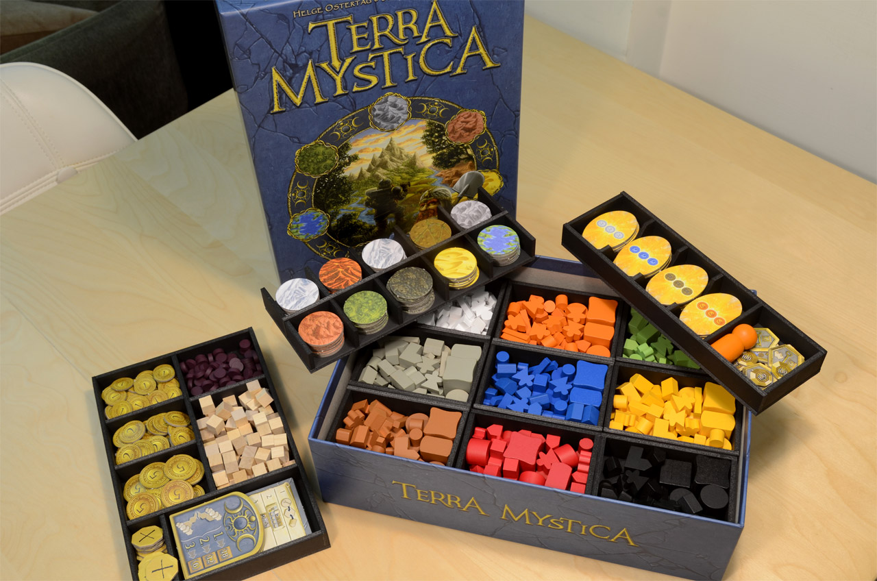 神秘大地 Terra Mystica 桌遊收納盒