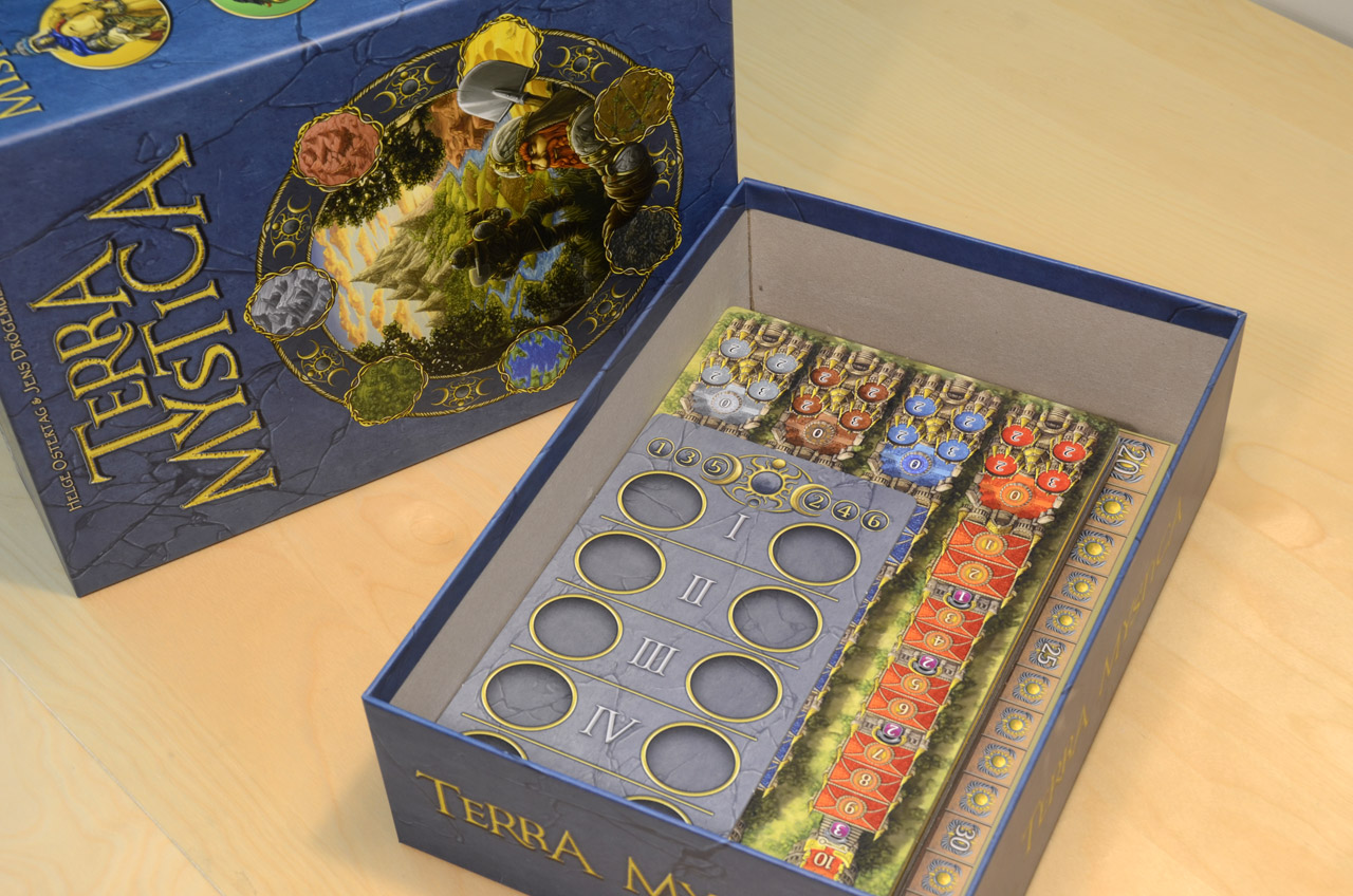 神秘大地 Terra Mystica 桌遊收納盒