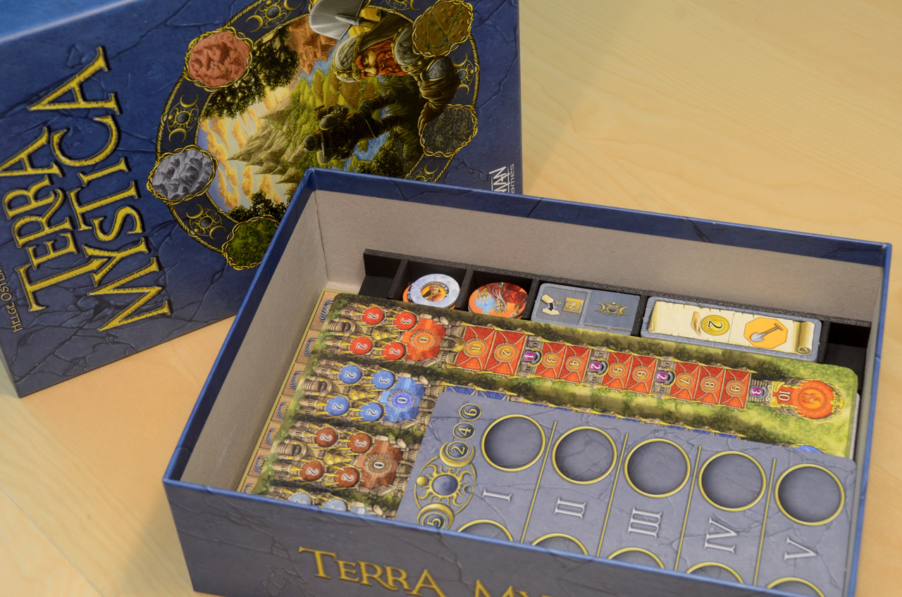 神秘大地 Terra Mystica 桌遊收納盒