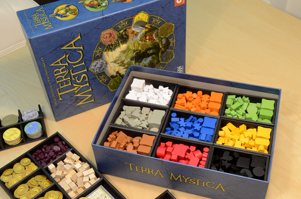 神秘大地 Terra Mystica 桌遊收納盒