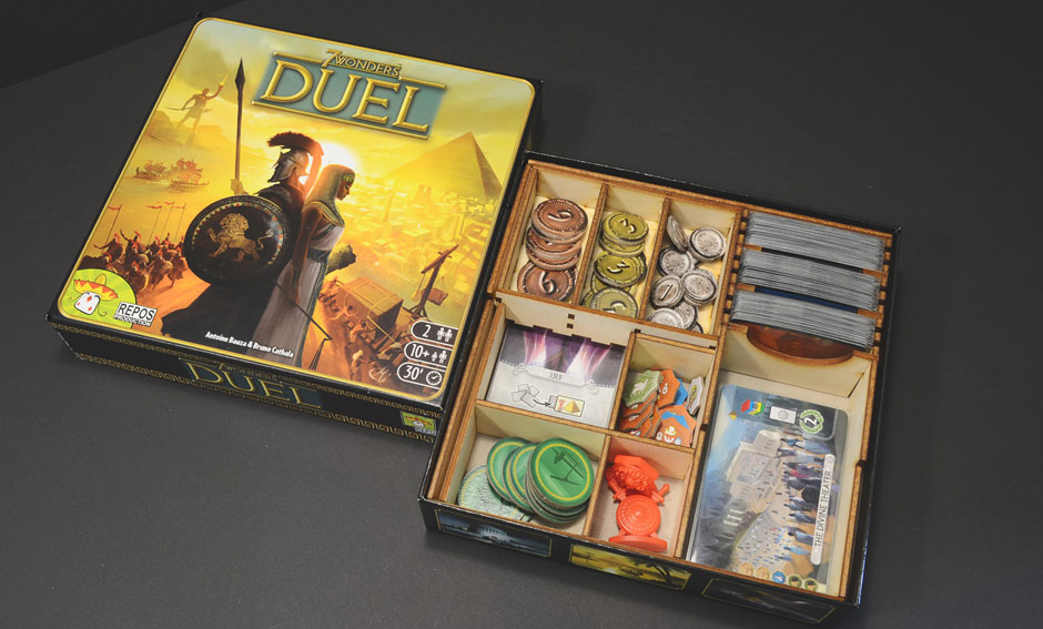 七大奇蹟對決 7 Wonders Duel 烏鴉盒子木製桌遊收納盒