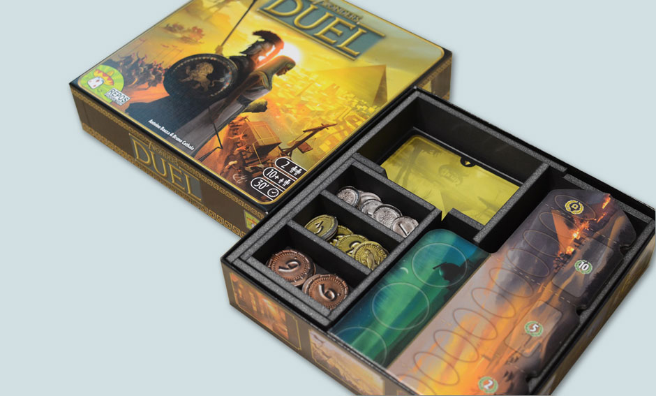 七大奇蹟：對決 7 Wonders:Duel 桌遊收納盒