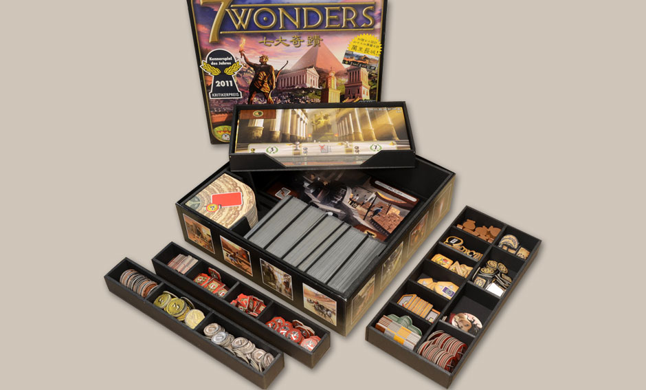 七大奇蹟 7 Wonders 桌遊收納盒