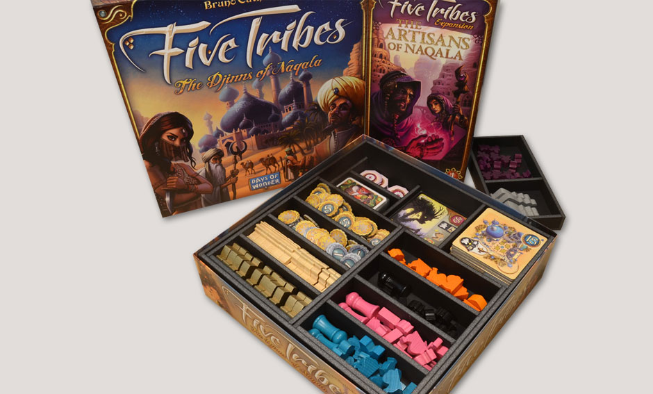 五大部落 Five Tribes 桌遊收納盒