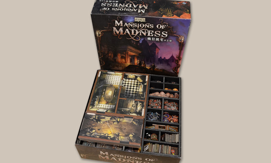 瘋狂詭宅 Mansion of Madness 桌遊收納盒